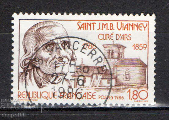 1986. France. 200 years since the birth of St. J. M. Vianney.