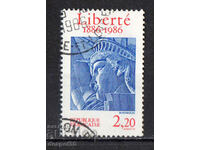 1986. Franţa. 100 de ani de la Statuia Libertății.