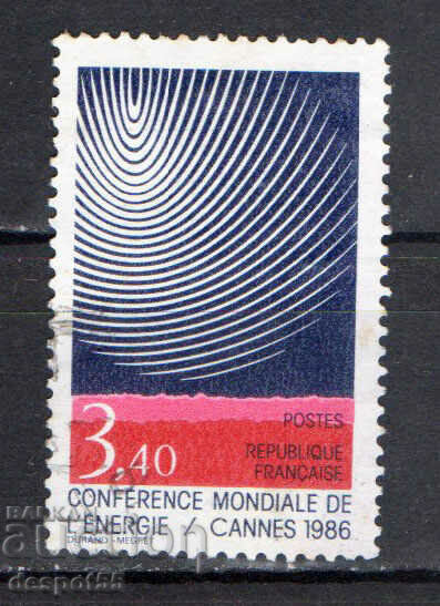 1986. Франция. Световна енергийна конференция - Кан.