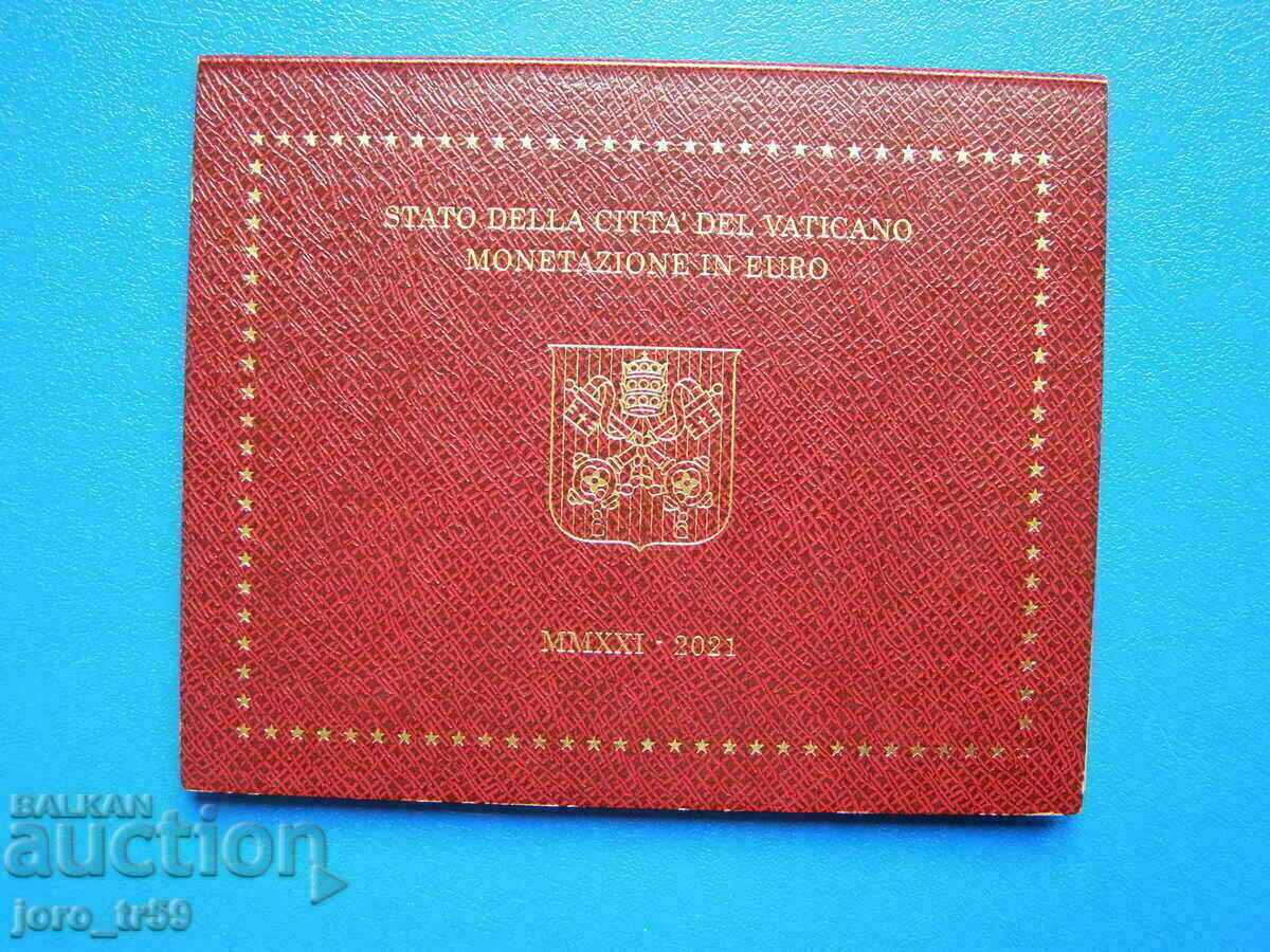 Package for 8 coins Euroset Vatican City - 2021 with price 7.00 BGN | € 3.58 Package for 8 coins Euroset Vatican City - 2021 with price 7.00 BGN | € 3.58