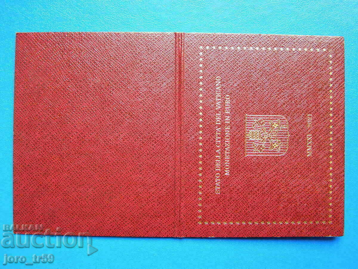 Package for 8 coins Euroset Vatican City - 2021 - 7 Package for 8 coins Euroset Vatican City - 2021 - 7