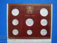 Package for 8 coins Euroset Vatican City - 2021