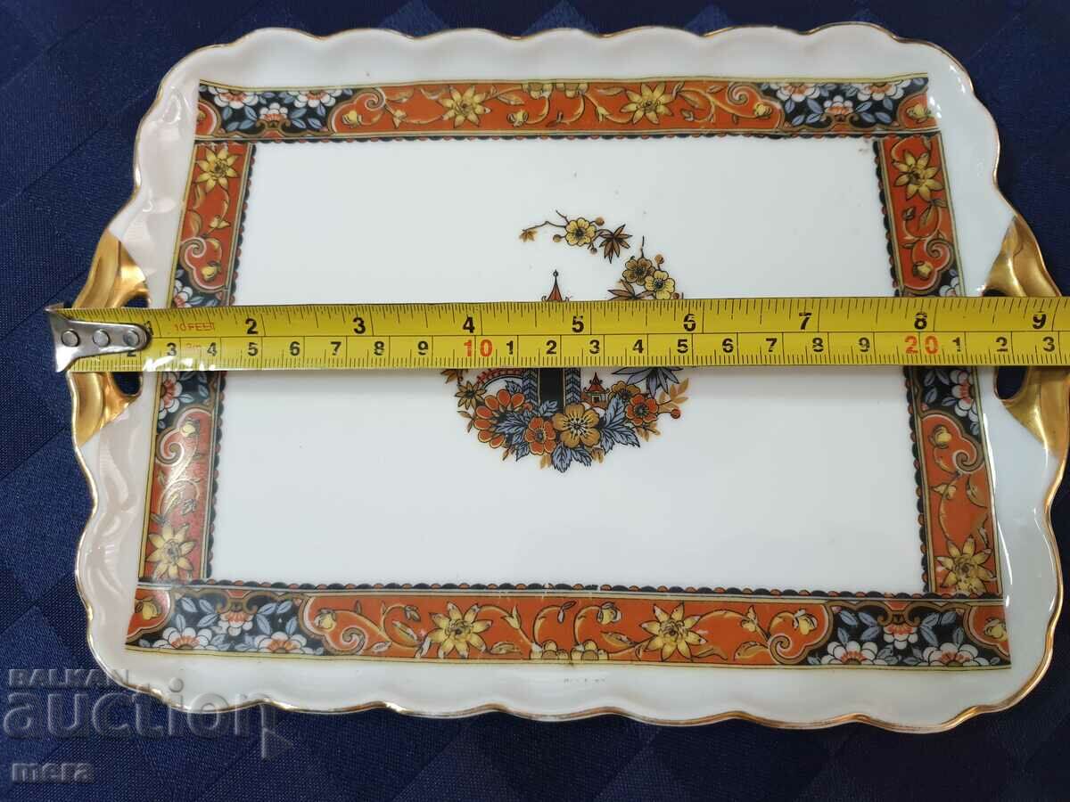 Antique porcelain tray - Victoria Cnina Czechoslovakia with price 45.00 BGN | € 23.01 Antique porcelain tray - Victoria Cnina Czechoslovakia with price 45.00 BGN | € 23.01