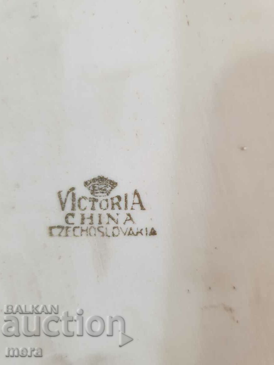 Antique porcelain tray - Victoria Cnina Czechoslovakia - 6 Antique porcelain tray - Victoria Cnina Czechoslovakia - 6