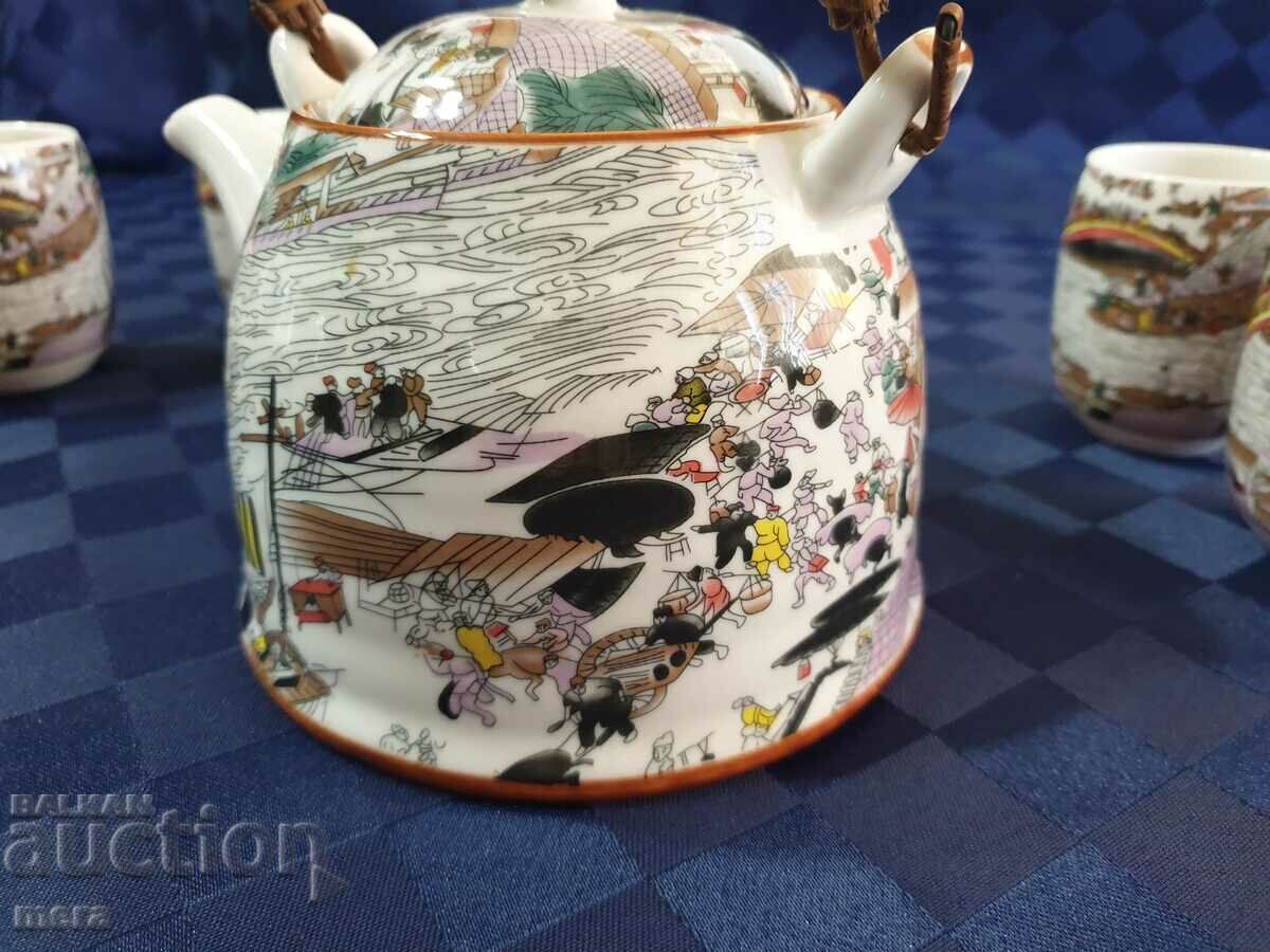 Delivery of Beautiful Japanese tea and coffee set Delivery of Beautiful Japanese tea and coffee set