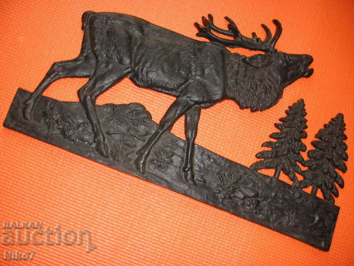 Delivery of Old, metal, massive panel (picture) for wall - hunting theme. Delivery of Old, metal, massive panel (picture) for wall - hunting theme.