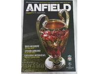 Program de fotbal - Liverpool - Ludogorets 2014