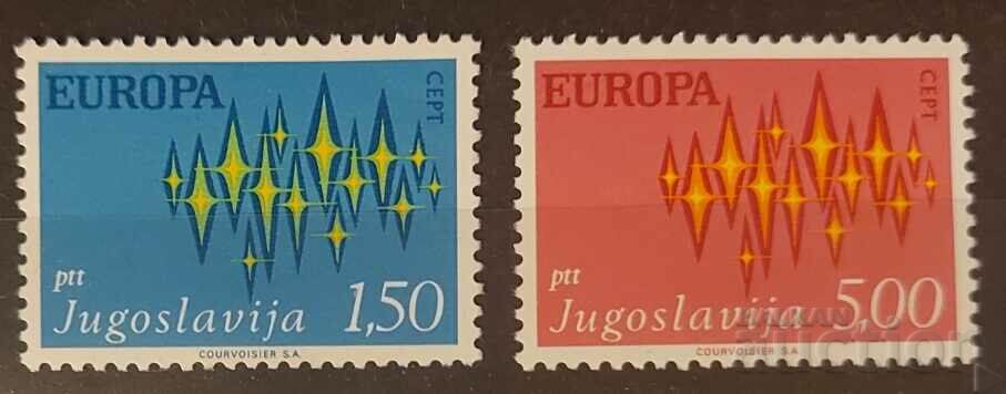Iugoslavia 1972 Europa CEPT MNH