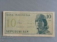 Bancnota - Indonezia - 10 sen | 1964