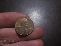 1 cent 1981 USA - letter D