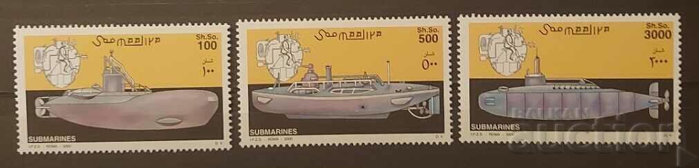 Somalia 2000 Ships/Submarines 11.75 € MNH