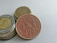 Mонета - Нова Каледония - 100 франка | 2000г.