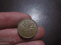 1961 год Канада 1 цент