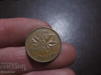 1962 год Канада 1 цент
