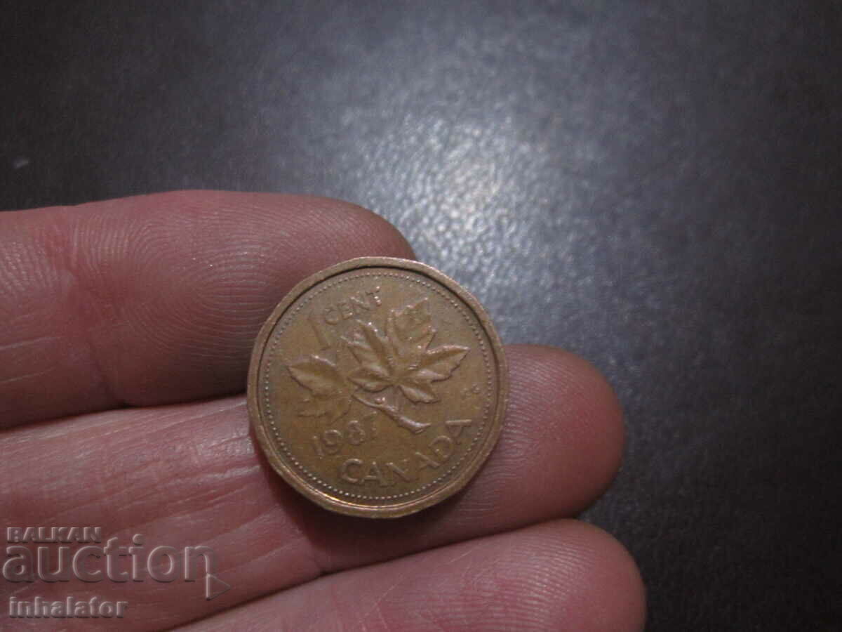 1987 Καναδάς 1 σεντ