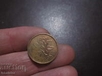1995 год Канада 1 цент