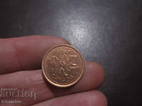 1999 год Канада 1 цент