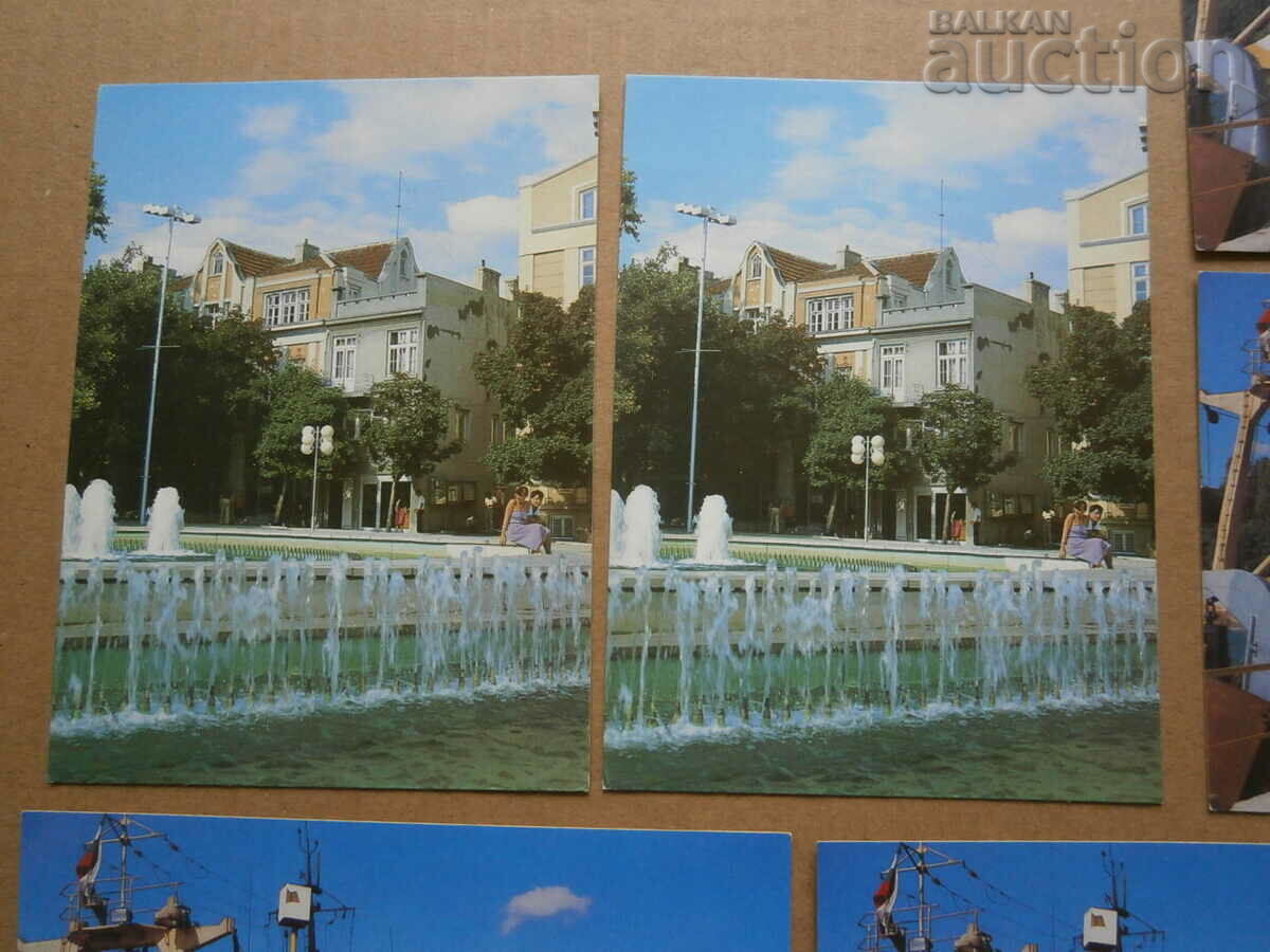 Auction lot of colorful excellent cards Varna Black Sea Auction lot of colorful excellent cards Varna Black Sea