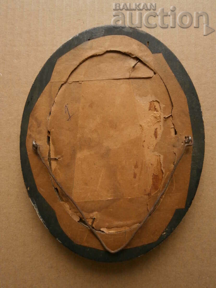 ANTIQUE PHOTO FRAME with GLASS - 6