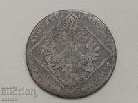 Рядка Сребърна Монета Австрия 20 кройцера Австроунгария 1770