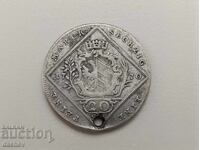 Monedă de argint rară Austria 20 Kreuzer Austro-Ungaria 1770