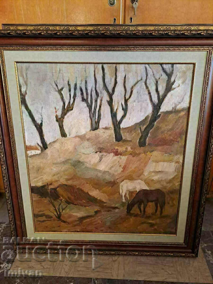 картина КОСТАДИН БОДУРОВ (1928-2011) с цена € 2000.00 | 3911.66 лв.