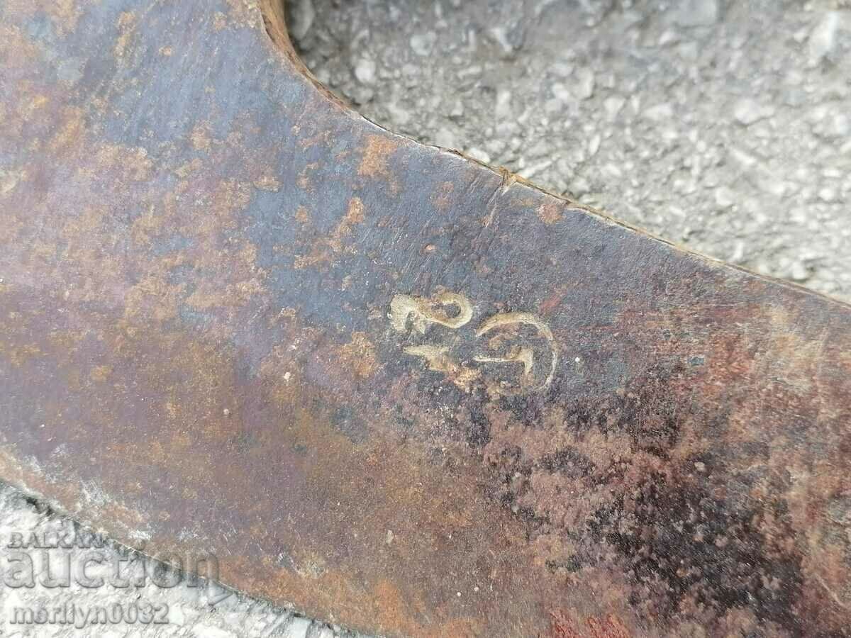 An old ax shaft tool wrought iron with price 46.00 BGN | € 23.52 An old ax shaft tool wrought iron with price 46.00 BGN | € 23.52