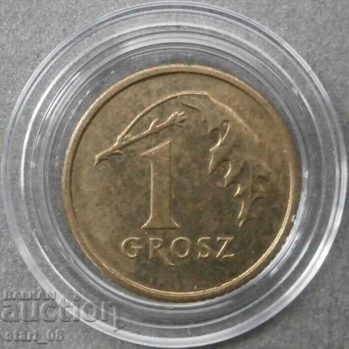 Полша 1 грош 2012