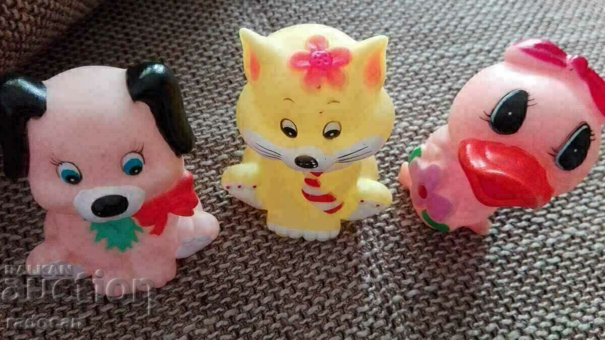 Old rubber toys with price 15.00 BGN | € 7.67 Old rubber toys with price 15.00 BGN | € 7.67