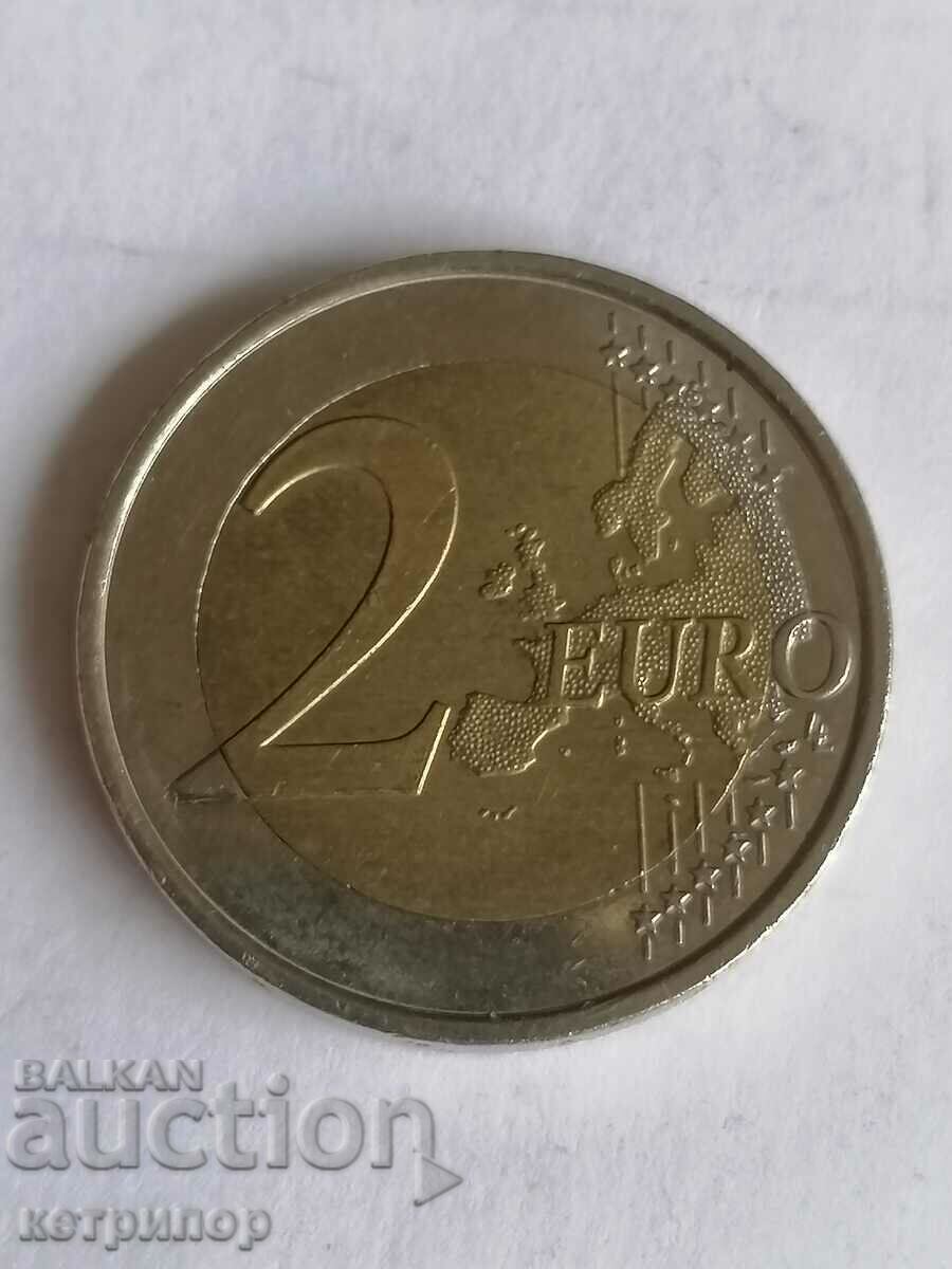 2 евро Испания 2016 г. с цена € 4.20 | 8.21 лв.