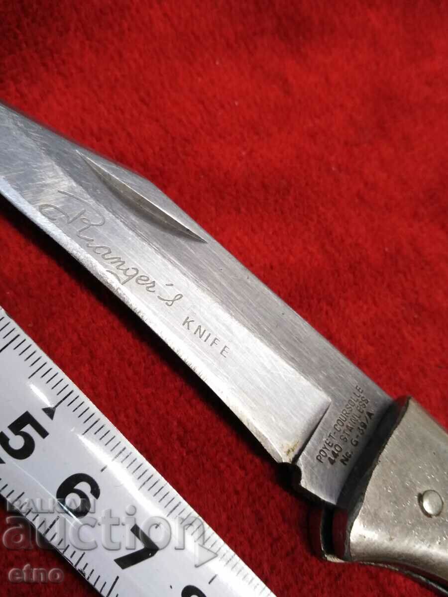 OLD POCKET KNIFE-POYET COURSOLLE with price 135.00 BGN | € 69.02 OLD POCKET KNIFE-POYET COURSOLLE with price 135.00 BGN | € 69.02