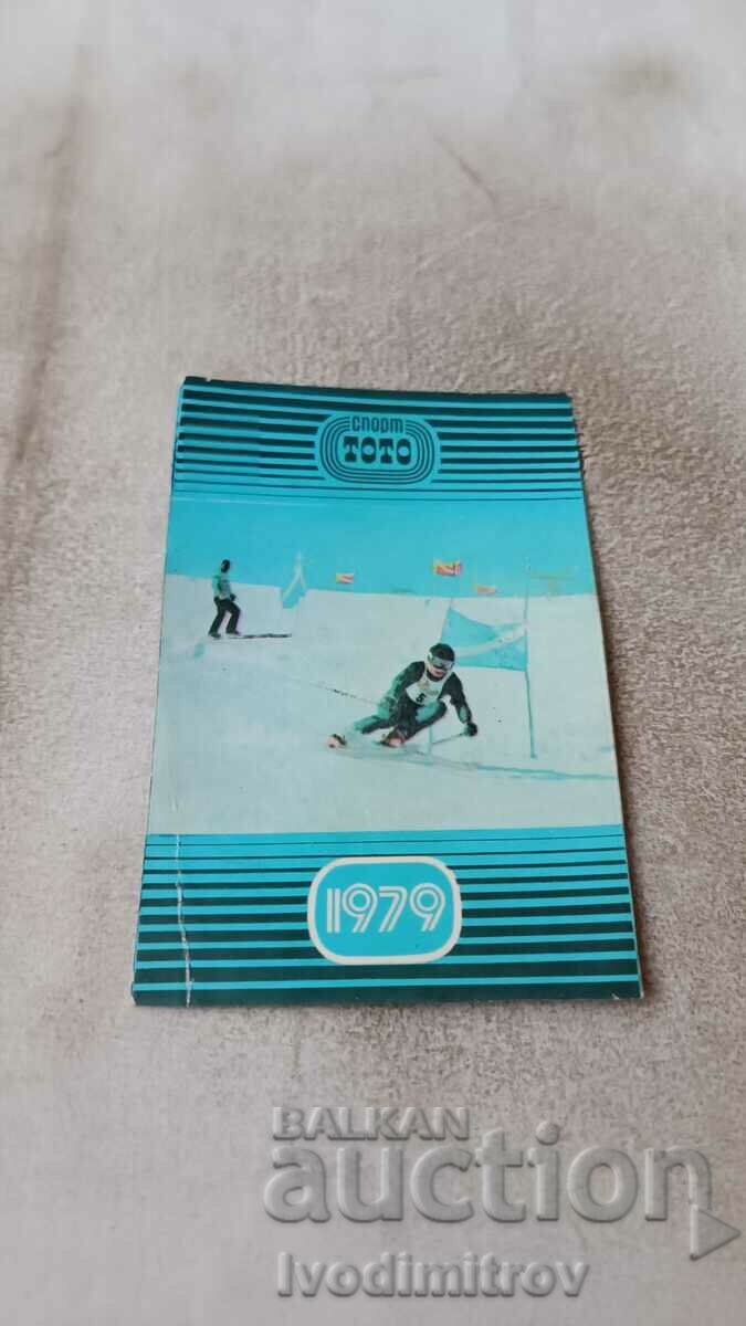 Calendar Sport TOTO 1976