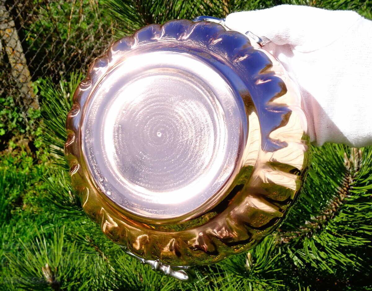 Copper pot, pure red copper, relief - 5