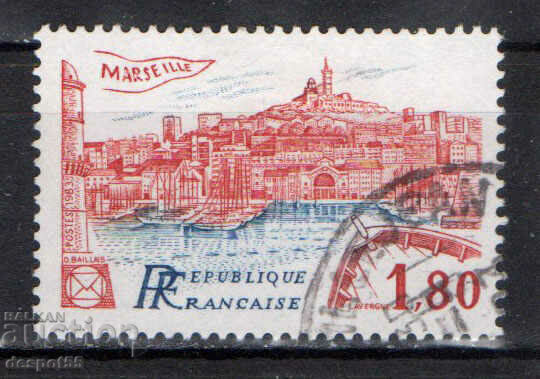 1983. Franța. Congresul filateliști franceză, Marsilia.