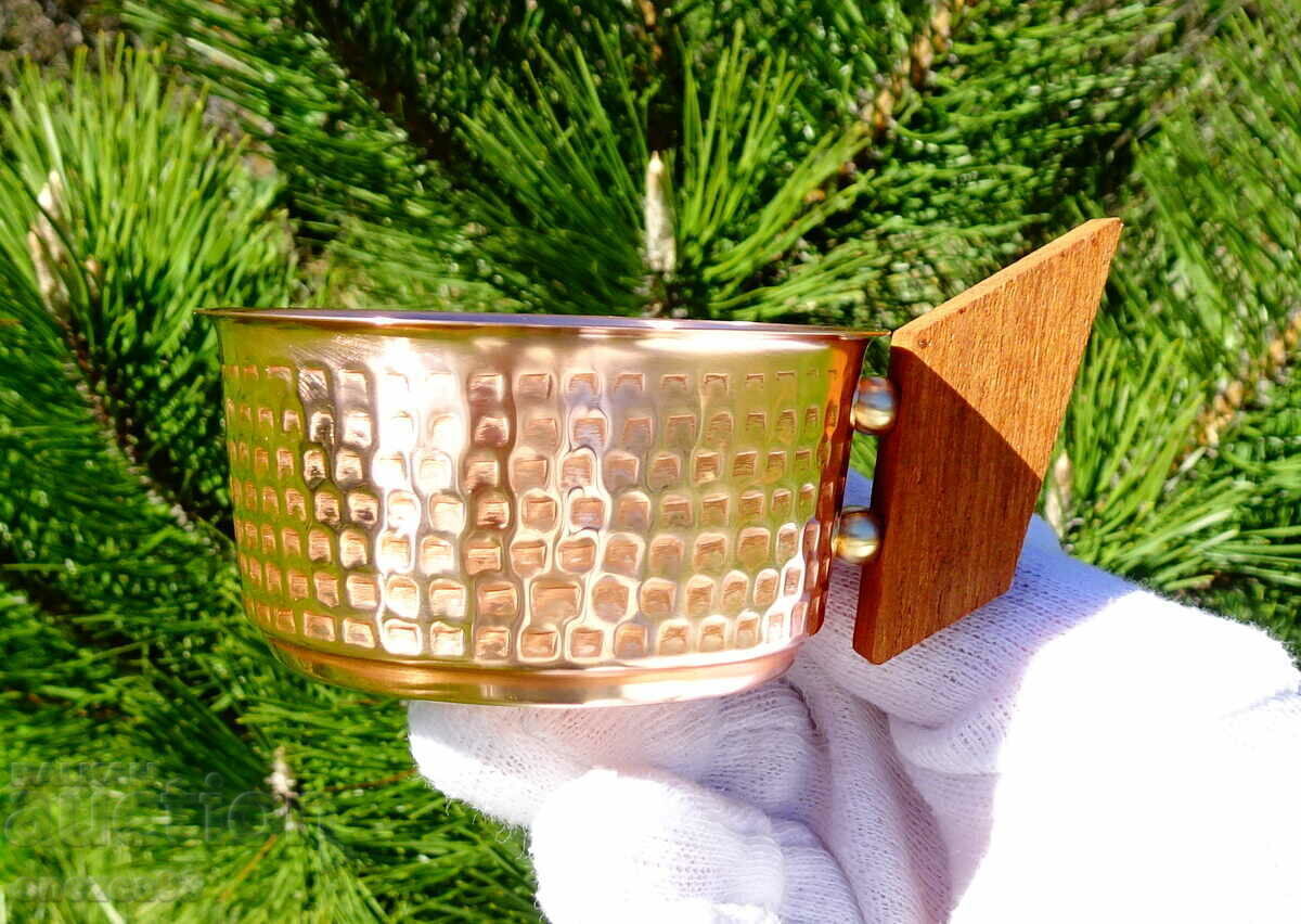 Copper cup, pure red copper, beautiful relief Copper cup, pure red copper, beautiful relief