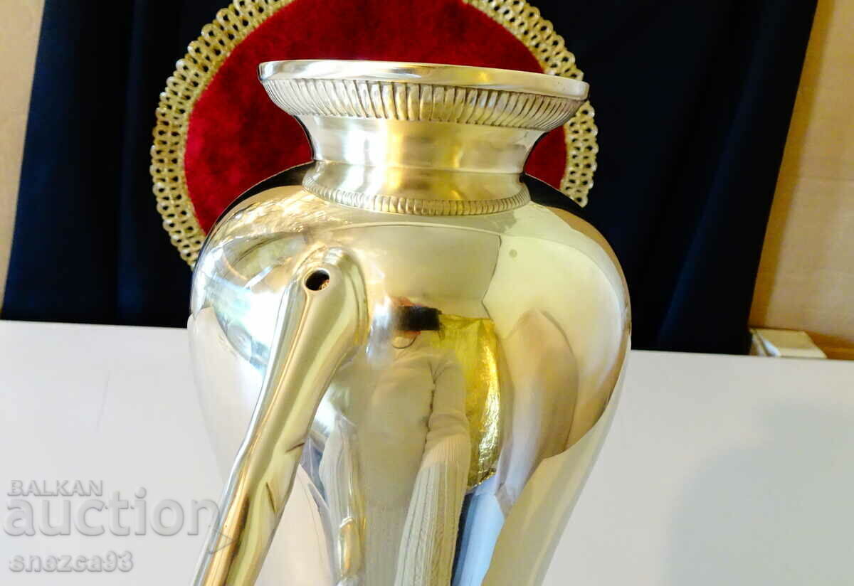 English kettle, teapot, solid bronze 930 gr - 6 English kettle, teapot, solid bronze 930 gr - 6