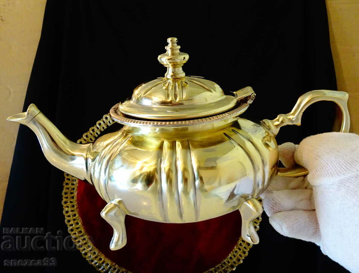 Moroccan bronze teapot, Royal jug - 6 Moroccan bronze teapot, Royal jug - 6