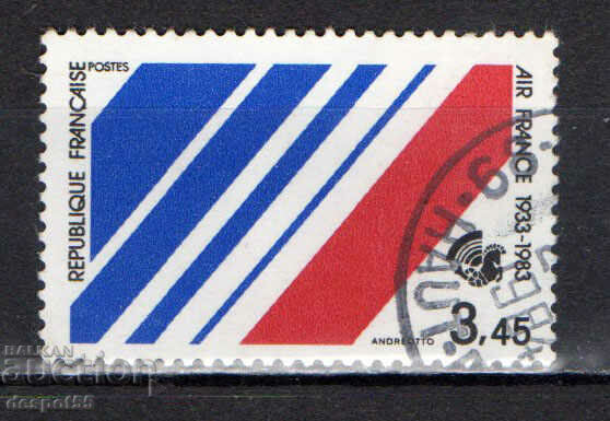 1983. Γαλλία. 50η επέτειος της Air France.