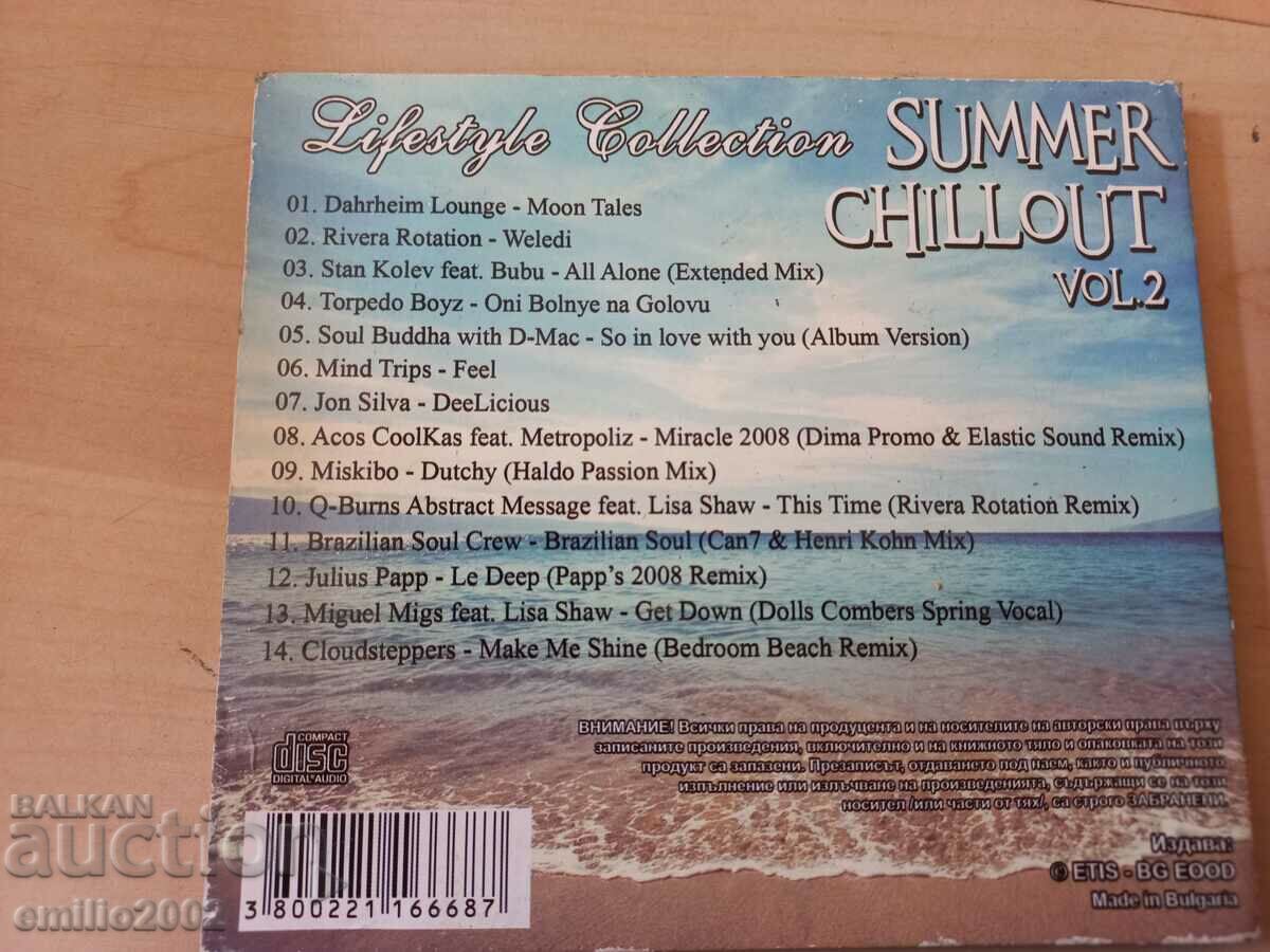 Licitație CD audio Summer chillout Licitație CD audio Summer chillout
