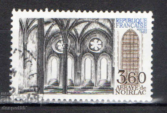 1983. Franţa. Abația Noarlac.