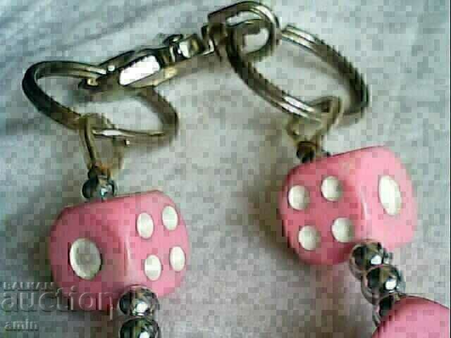 красиво колие и гривна от зарове - 5