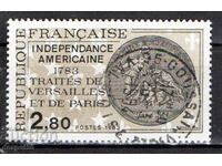 1983. Франция. 200 год. от Версайския и Парижкия договори.