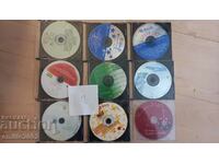 Audio compact discs 9pcs 12