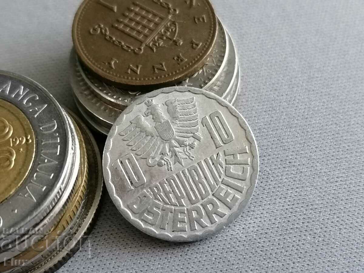Coin - Austria - 10 Groshis | 1965 with price 0.75 BGN | € 0.38 Coin - Austria - 10 Groshis | 1965 with price 0.75 BGN | € 0.38