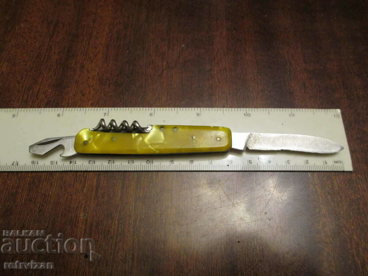 Bulgarian pocket knife with price 10.00 BGN | € 5.11