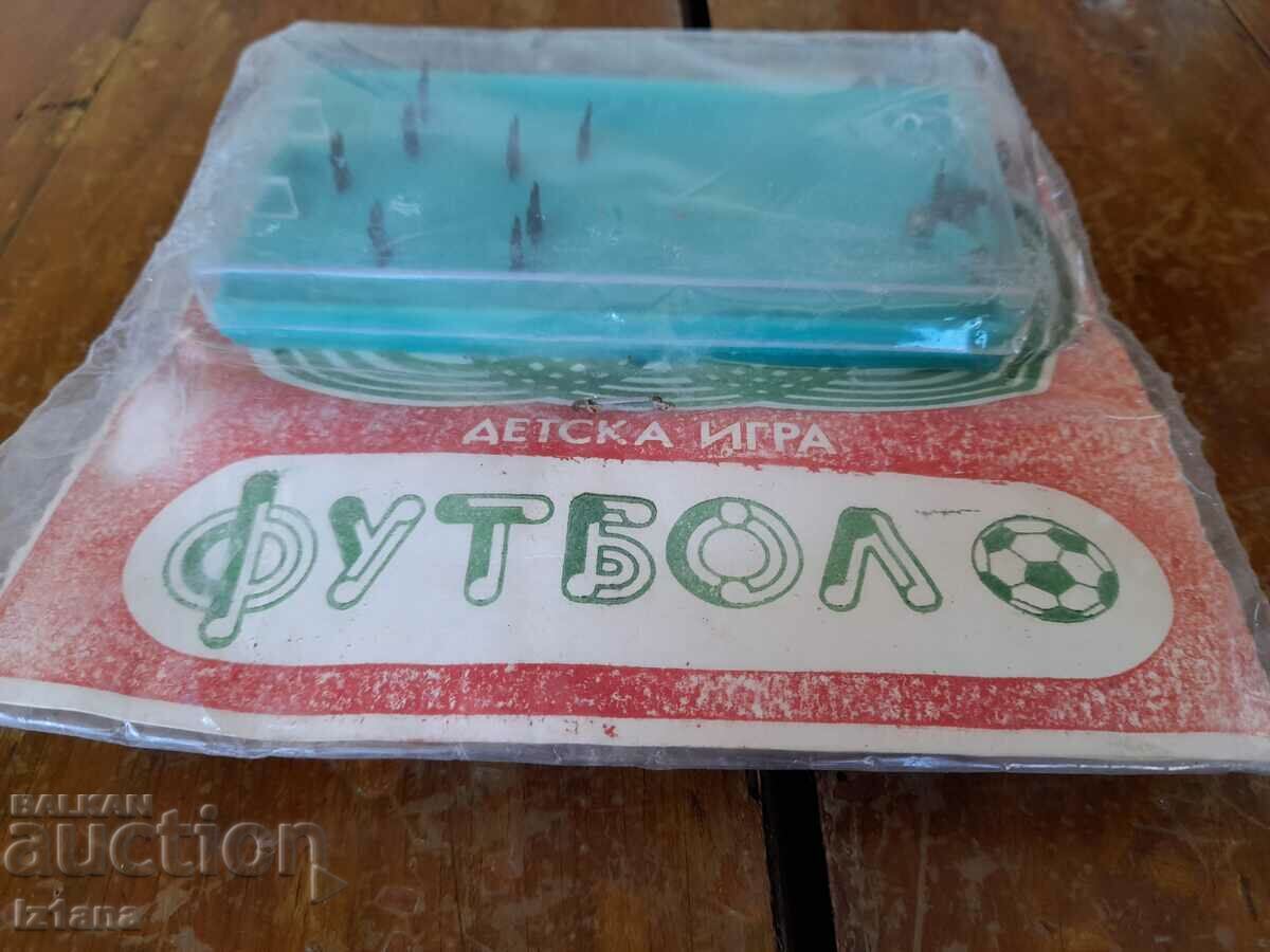 Auction  An old children's game Football