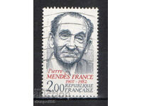1983. France. Pierre Mendés France, French politician.
