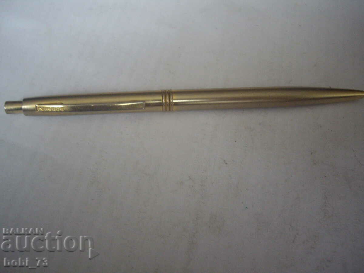 Gold-plated pen. with price 25.00 BGN | € 12.78