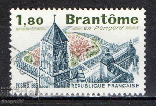 1983. France. Tourist advertisement - Brantôme, Périgord.