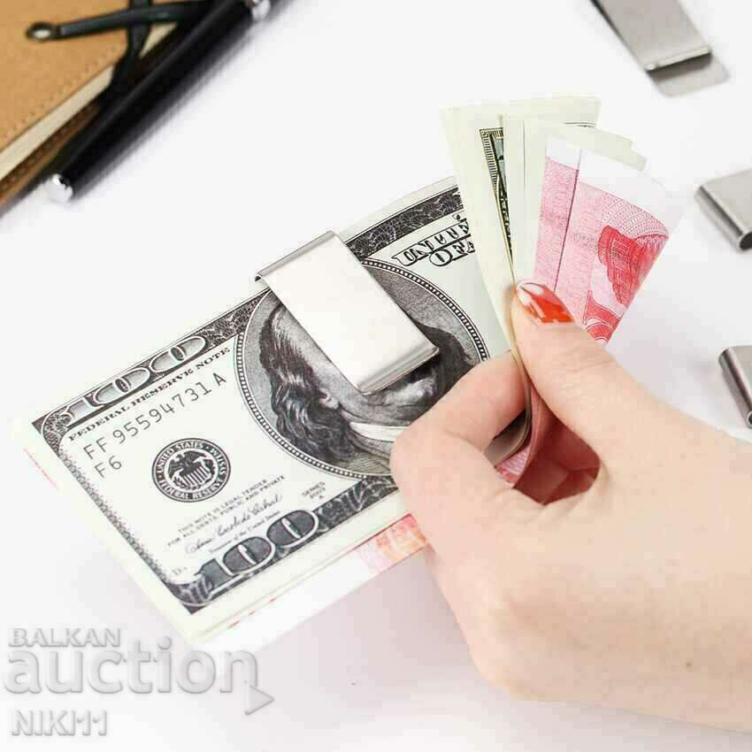 Auction Steel money clip, bill clips Auction Steel money clip, bill clips